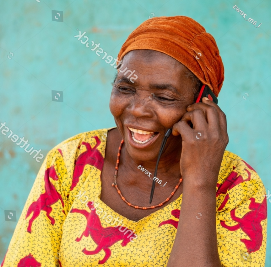 Woman with phone